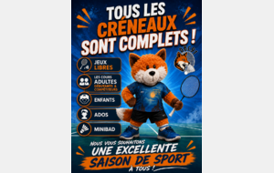 Bonne saison 2026-2027 à tous